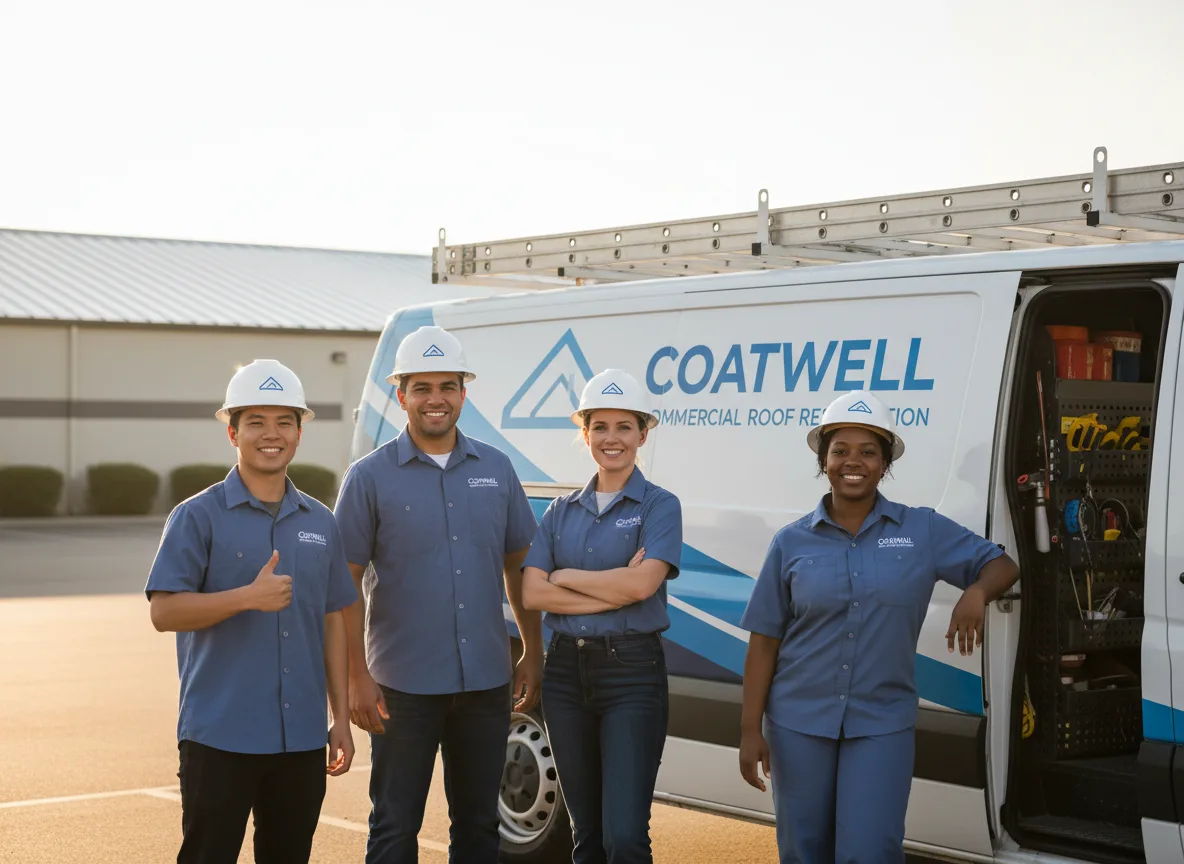 Commercial roof coating company in Wetmore, CO